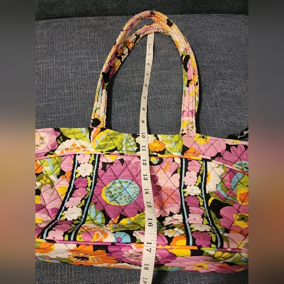 Vera Bradley Multicolor Floral Quilted Tote - Picture 11 of 11